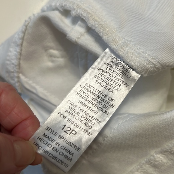 Democracy Ab Solution Ankle Skimmer Distressed White Size 12P - Picture 9 of 13